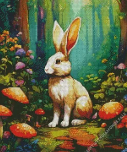 Aesthetic Fantasy Bunny Diamond Painting