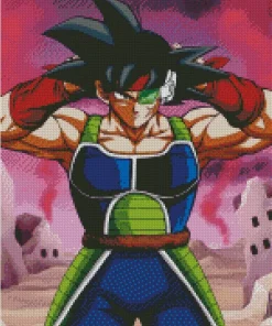 Bardock Dragon Ball Z Art Diamond Painting