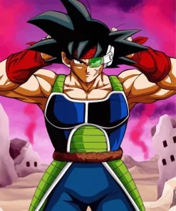 Bardock Dragon Ball Z Art Diamond Painting