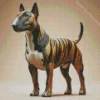 Black And Brown Bull Terrier Diamond Painting