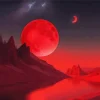 Blood Moon Diamond Painting