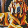 Bloodhound Dog Diamond Painting