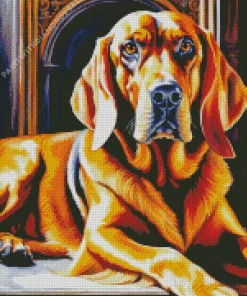 Bloodhound Dog Diamond Painting