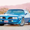 Blue 1978 Trans Am Diamond Painting