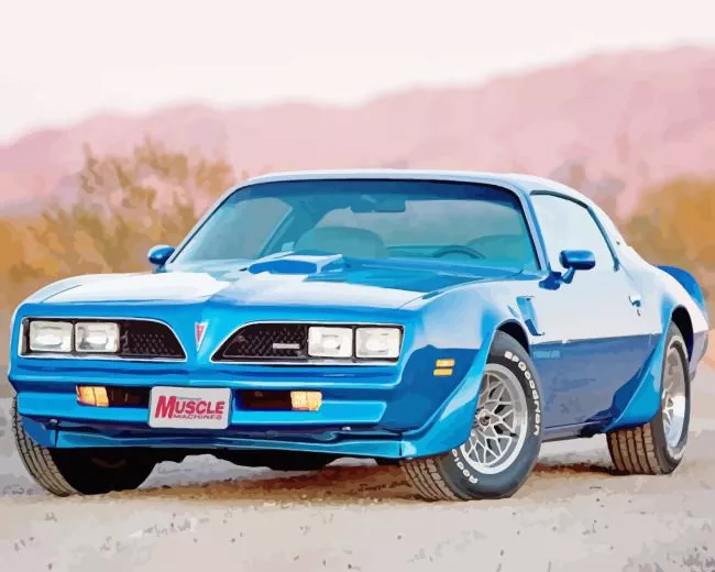 blue 1978 trans am Diamond Dotz Blue 1978 Trans Am Diamond Painting