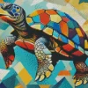 Colorful Turtle Diamond Painting