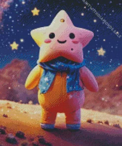 Cute Baby Star Nursery Style Diamond Painting