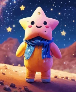 Cute Baby Star Nursery Style Diamond Painting