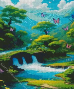 Fairy Landscape Art Diamond Painting
