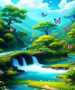 Fairy Landscape Art Diamond Painting