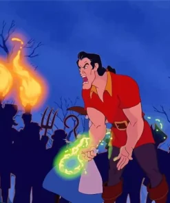 Gaston Beauty And The Beast Diamond Painting