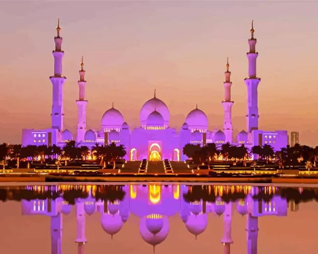 grand bur dubai masjid Diamond Dotz Grand Bur Dubai Masjid Diamond Painting