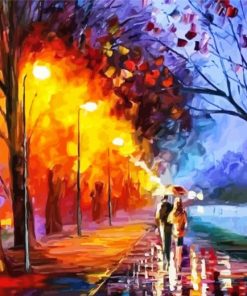 Alley By The Lake Diamond Painting