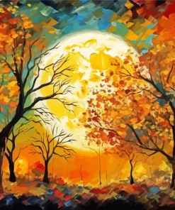 Harvest Moon Diamond Painting