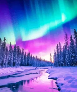 Northern Lights Diamond Painting