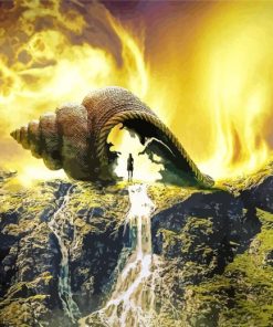 Seashell Of Life Art Diamond Painting