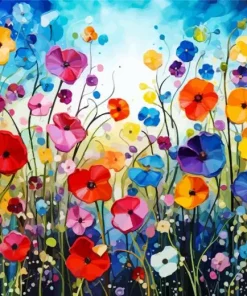 Wildflowers Diamond Painting