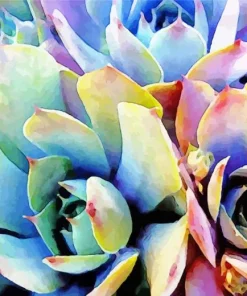 Colorful Cactus Diamond Painting