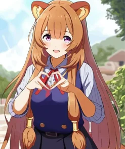 Raphtalia The Rising Of The Shield Hero Art Diamond Painting